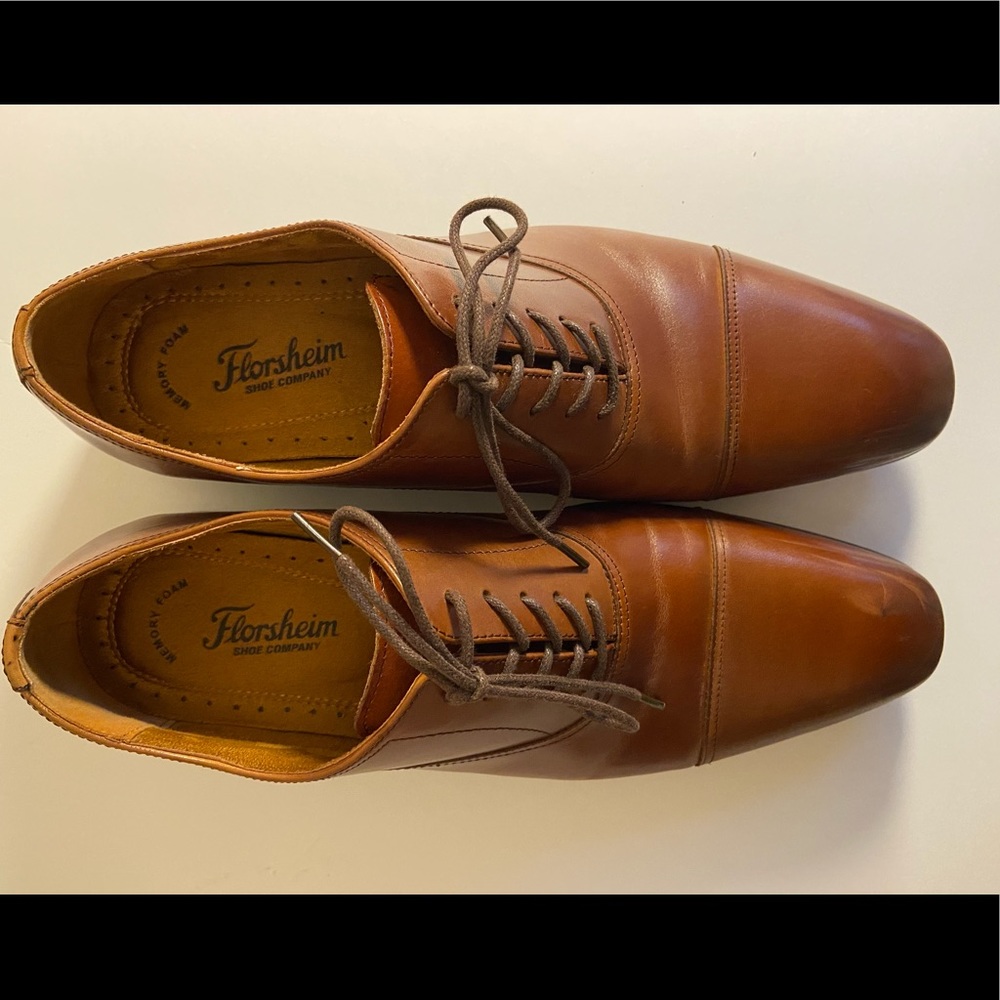 Florsheim Brown Dress Shoes.